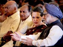 sonia gandhi and pm manmohan singh