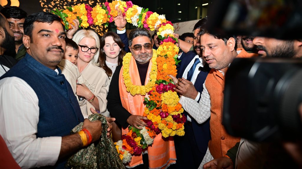 Abhishek Verma Addresses Workers at Nishad Party’s 13th Karyakarta Sankalp Diwas in Lucknow